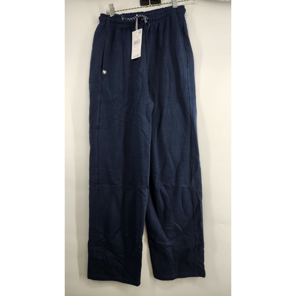 Mango MNG Kids 13-14 Blue Cotton Drawstring Joggers NWT‎